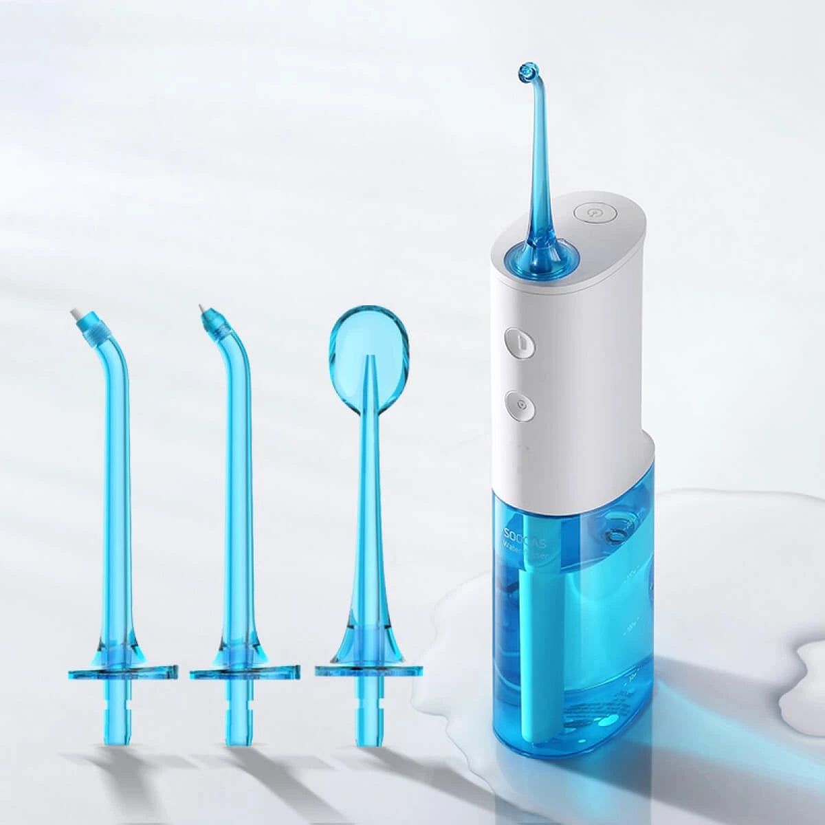 Portable Oral Irrigator | Premium Quality Water Flosser with 3 Cleaning Modes, 4 Interchangeable Nozzles, and Extended Battery Life for Effective Oral Care