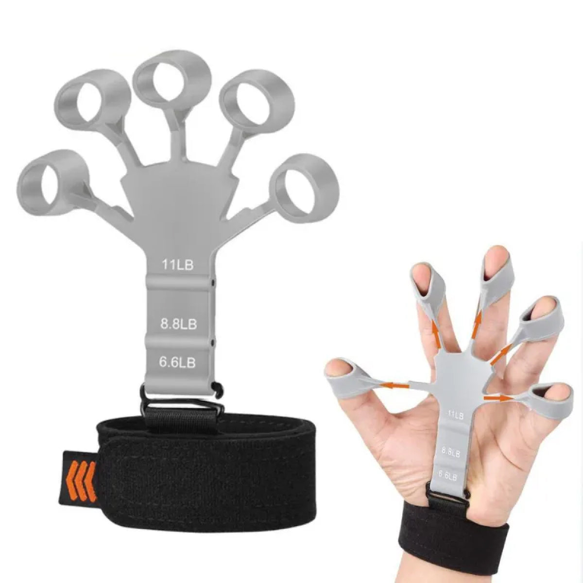 Adjustable Hand Gripper - Strengthen Fingers & Grip with Ease -Ergonomic Design - Customizable Resistance Levels - Ideal for Hand & Forearm Training