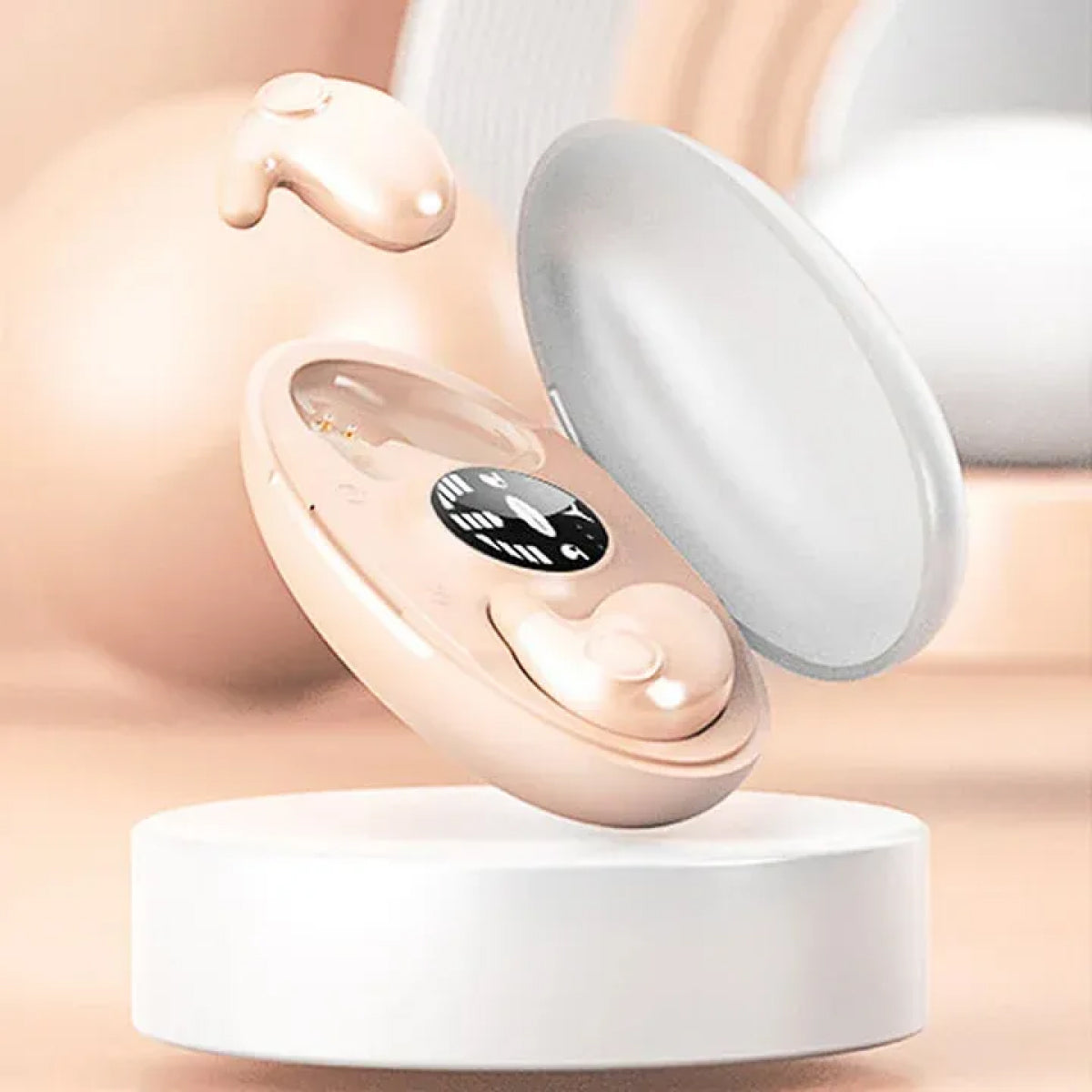 Invisible Sleep Wireless Earbuds | IPX5 Waterproof, Noise Cancelling & Comfortable Fit for Side Sleepers