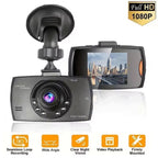 Full HD 1080P Car Dash Cam | Night Vision, 120° Wide Angle & Easy Installation for Safe Driving and Accident Recording