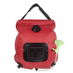 Portable Solar Shower Bag - Outdoor Camping Heating Shower for Hiking, Beach, and Travel Use