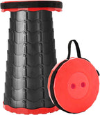 Collapsible Camping Stool - Portable Folding Stool for Outdoor Activities, Hiking, Fishing, and Travel