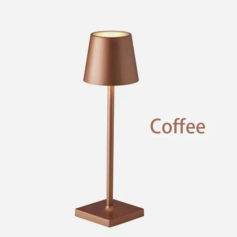LED Desk Lamp – 3 Color Modes & Touch Dimming | USB Powered