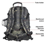 60L Military Tactical Backpack - Expandable Waterproof Rucksack for Camping, Hiking, Travel & Outdoor Adventures