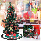 Christmas Electric Train Set | Realistic, Easy to Assemble & Safe for Kids, Perfect for Christmas Tree Decoration