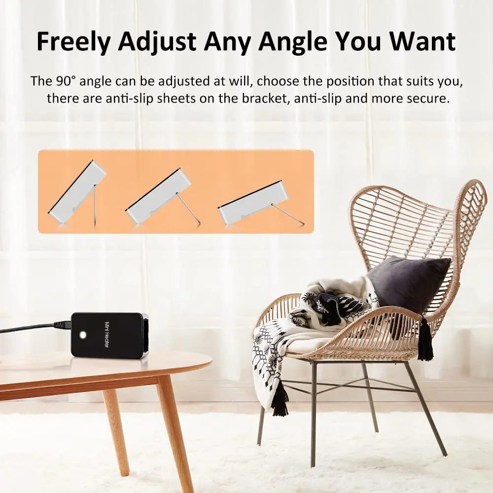 Portable Mini Electric Heater | 50W Hand Warmer for Home Office & Winter Use