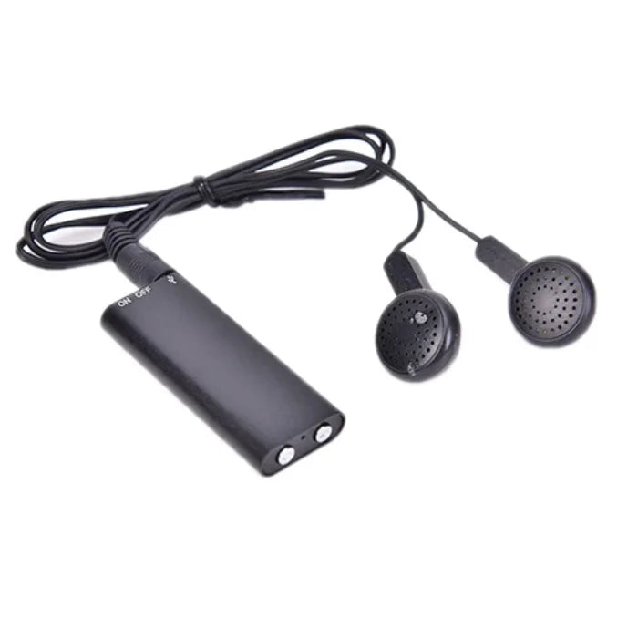 Voice Activated Recorder – Mini Audio Device | Rechargeable Battery