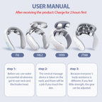 TENS Neck Massager – Wireless Muscle Stimulation | Portable & Rechargeable