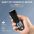 Men's Electric Body Hair Trimmer | Waterproof, Rechargeable & Ideal for Groin, Underarm, and Body Grooming