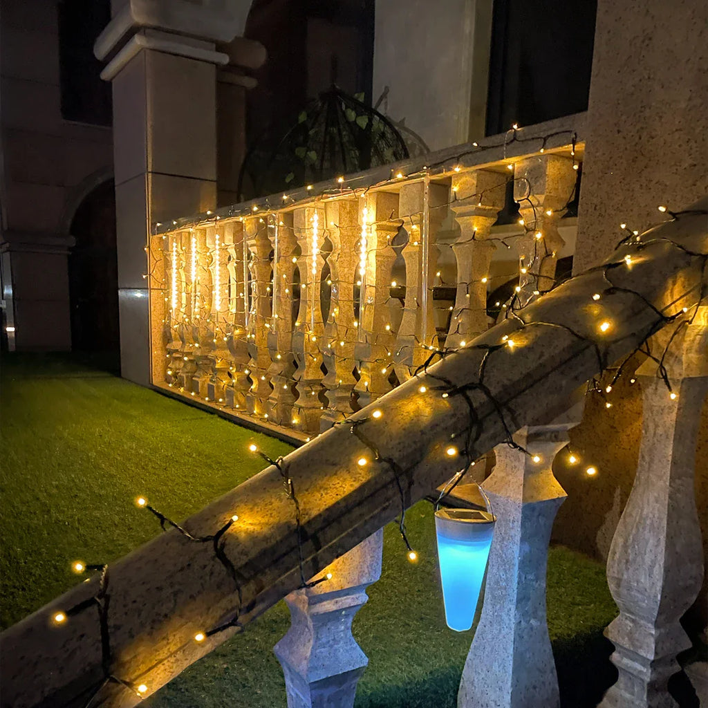 LED String Lights | IP65 Waterproof, Ultra Bright 24V Fairy Lights for Outdoor Wedding, Garden, and Holiday Decorations
