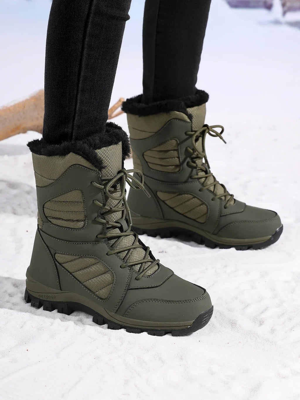 Snow Boots | Fleece-Lined, Thickened & Warm for Couples in Winter 2025