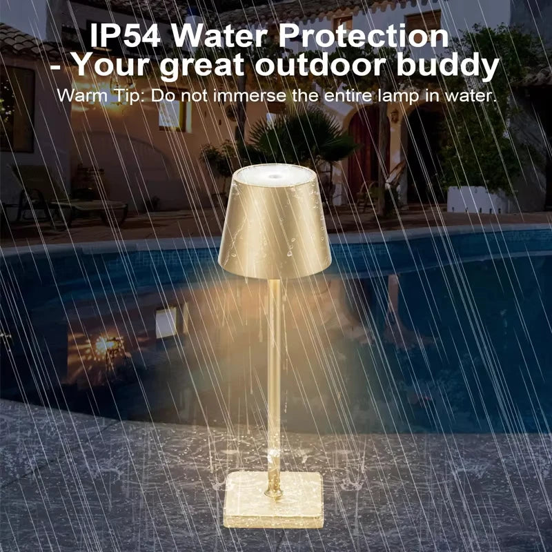LED Desk Lamp – 3 Color Modes & Touch Dimming | USB Powered