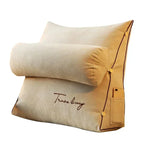 Backrest Pillow for Bed – Support for Reading & TV | Compact Design