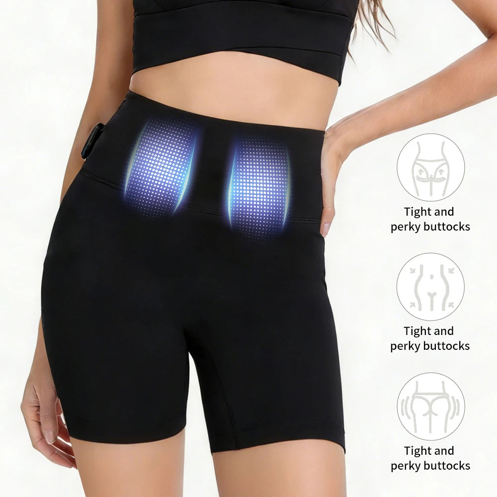 EMS Muscle Stimulation Shorts – 6 Modes & 30 Levels | Rechargeable Battery
