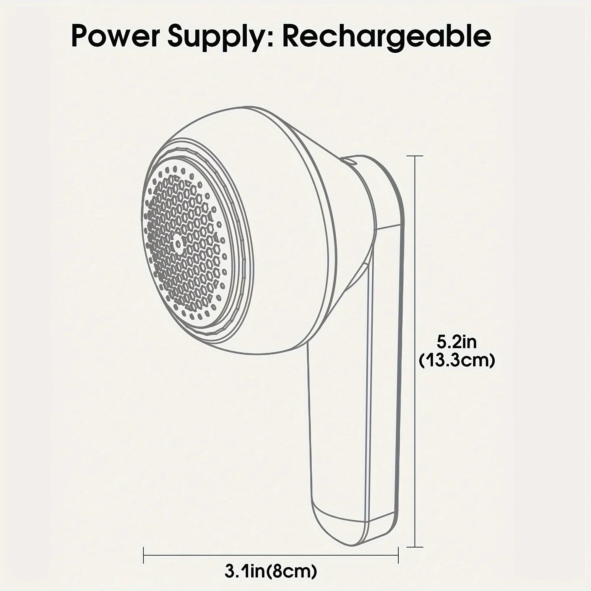 USB Lint Remover | Portable, Rechargeable & Ideal for Clothing and Carpet Care at Home or Travel
