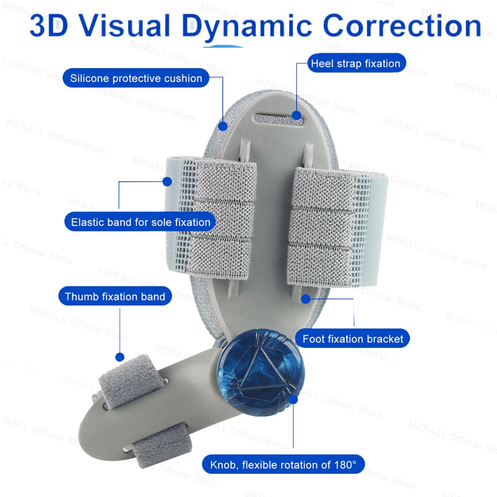 Adjustable Bunion Corrector – Toe Separator Brace | Breathable Material