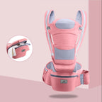 3-in-1 Baby Carrier – Hip Seat Design for Infant to Toddler
