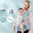 3-in-1 Baby Carrier – Hip Seat Design for Infant to Toddler