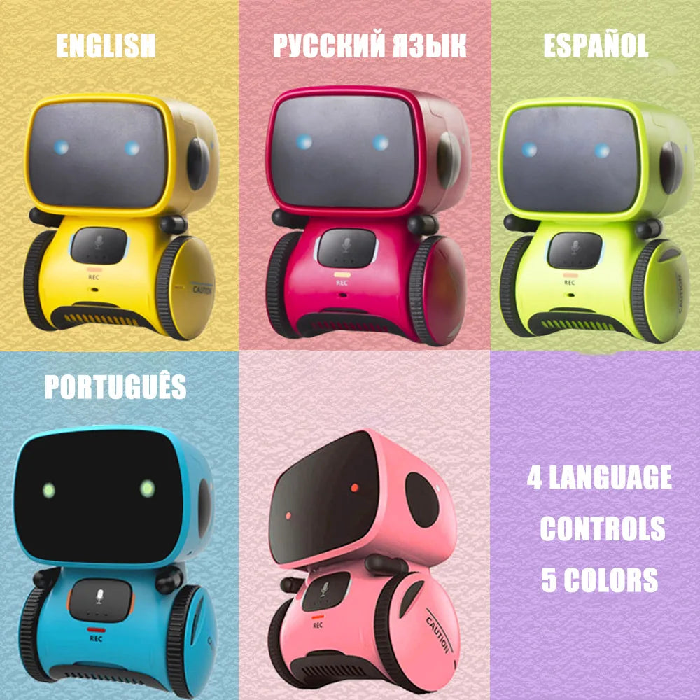 Educational Robot Toy – Voice & Touch Control | Walking & Talking