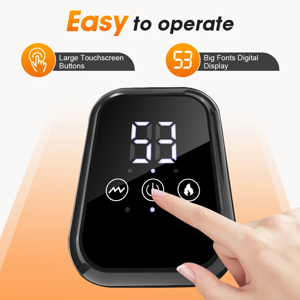 Knee Massager with Heat – 3 Heat & 3 Vibration Modes