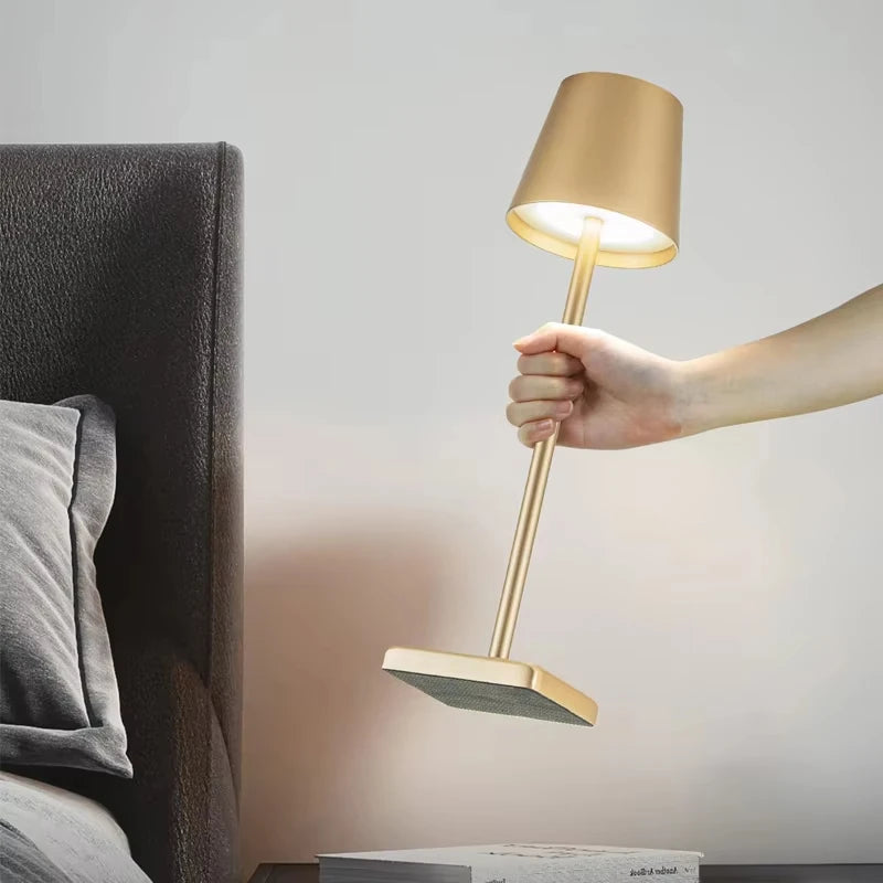 LED Desk Lamp – 3 Color Modes & Touch Dimming | USB Powered