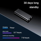 Voice Activated Recorder – Mini Audio Device | Rechargeable Battery