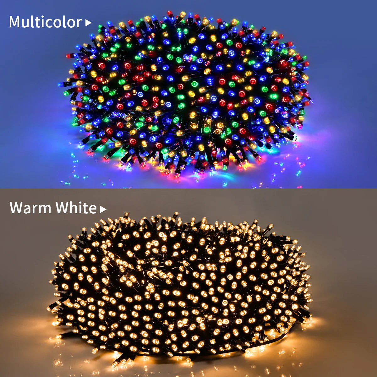 LED String Lights | IP65 Waterproof, Ultra Bright 24V Fairy Lights for Outdoor Wedding, Garden, and Holiday Decorations