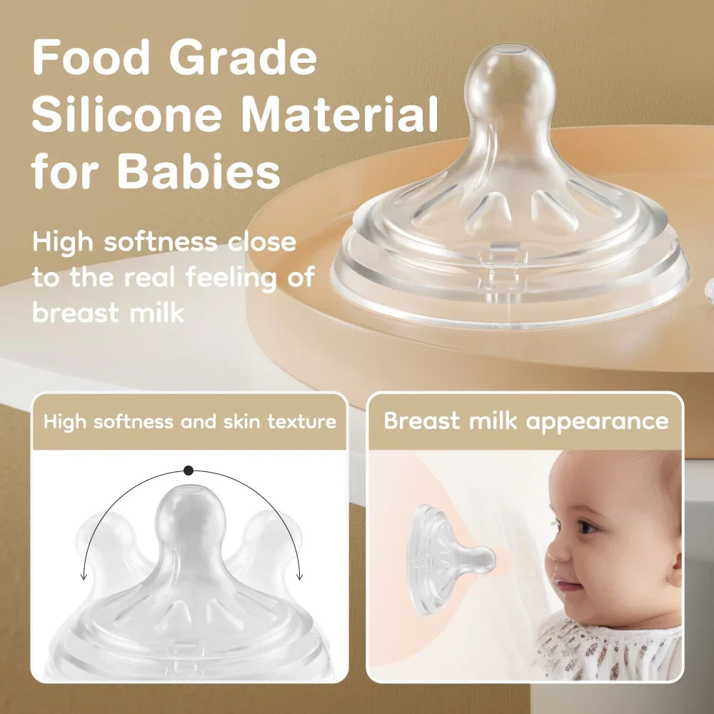 Baby Feeding Bottle | BPA-Free, Anti-Colic & Easy Clean Design for Newborns and Infants