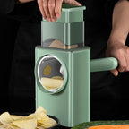 Heavy Duty Manual Vegetable Slicer | Sharp Blades, Suction Base & Versatile for Efficient Food Prep