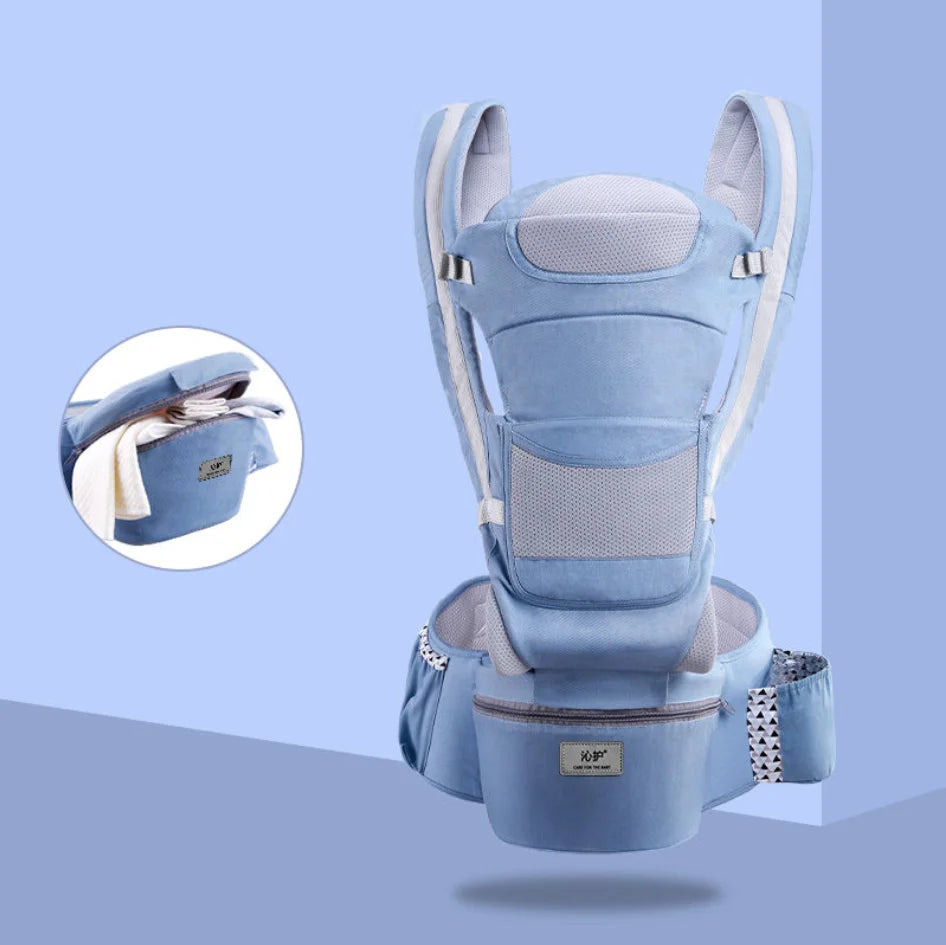 3-in-1 Baby Carrier – Hip Seat Design for Infant to Toddler