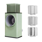 Heavy Duty Manual Vegetable Slicer | Sharp Blades, Suction Base & Versatile for Efficient Food Prep