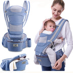 3-in-1 Baby Carrier – Hip Seat Design for Infant to Toddler