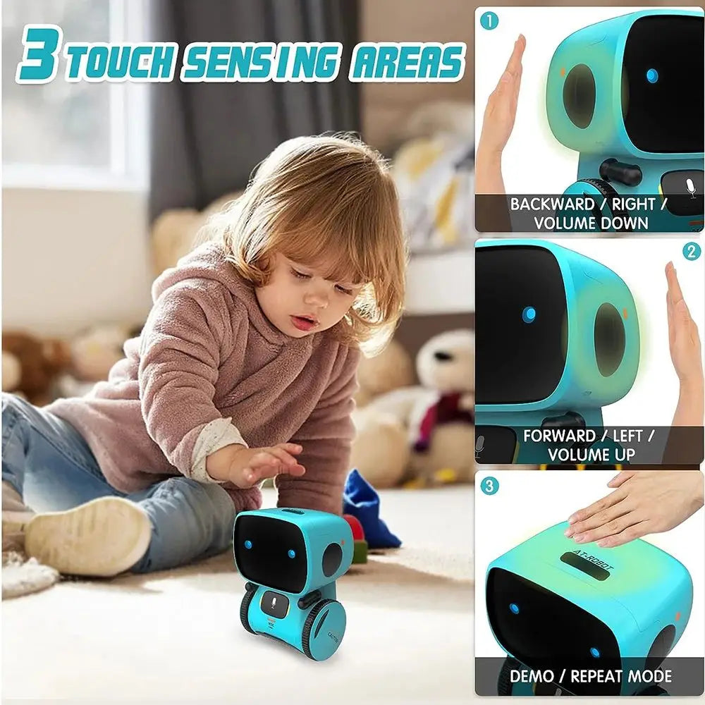 Educational Robot Toy – Voice & Touch Control | Walking & Talking