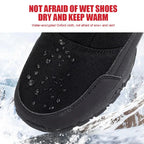 Men's Waterproof Insulated Snow Boots | Comfortable, Warm & Ideal for Outdoor Winter Activities