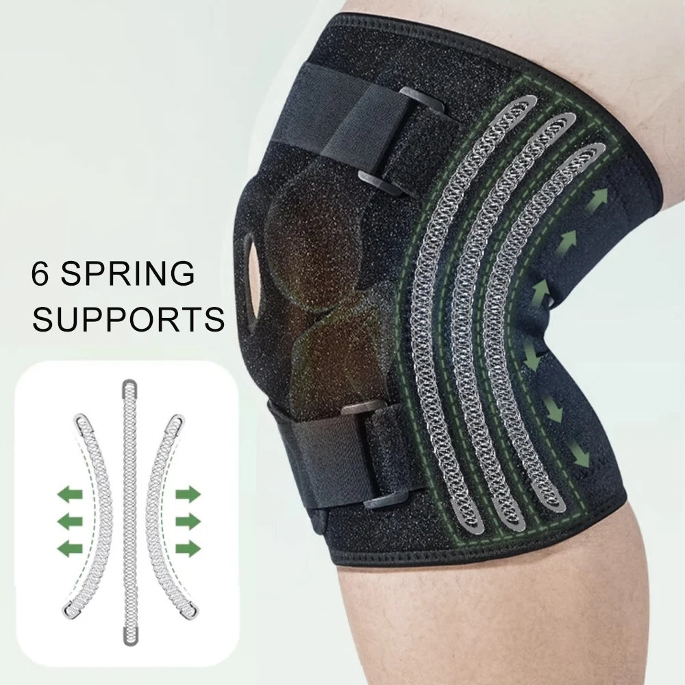 Plus Size Knee Brace with Stabilizers – Patella Support | Comfortable Fit