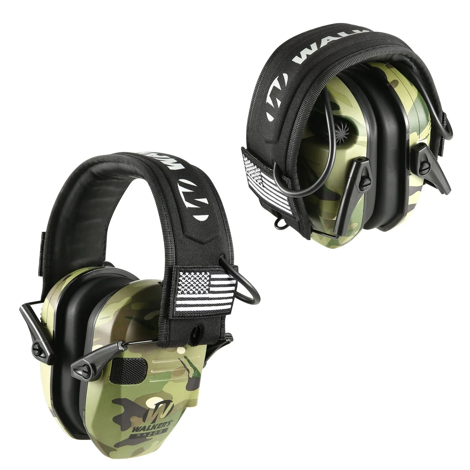 Electronic Earmuffs for Hearing Protection - Noise-Canceling Headphones for Shooting, Hunting, and Industrial Use