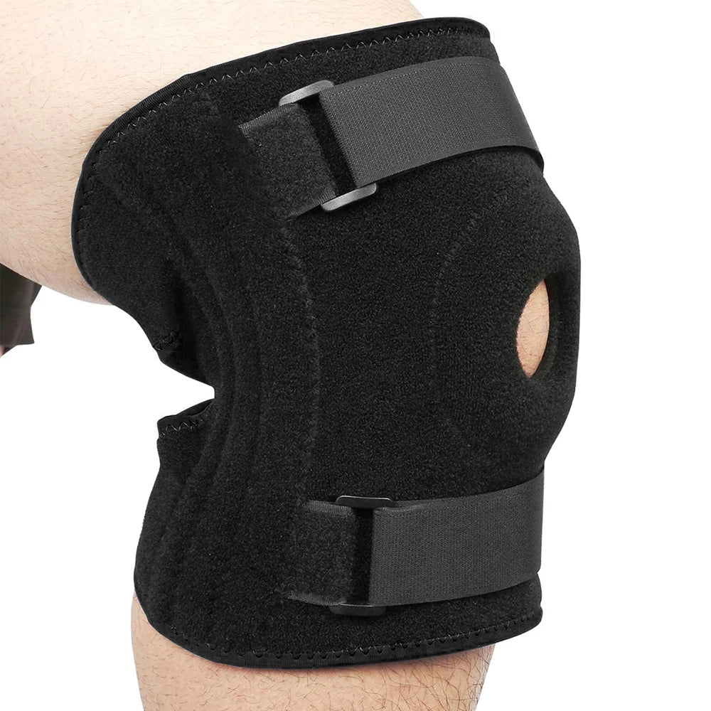 Plus Size Knee Brace with Stabilizers – Patella Support | Comfortable Fit