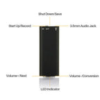 Voice Activated Recorder – Mini Audio Device | Rechargeable Battery