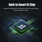 6000 Miles Digital TV Antenna - 39DBI Amplified HDTV for 4K 1080P Indoor/Outdoor Use, Waterproof Design for Strong Signal Reception