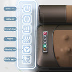 Multifunctional Electric Massage Mattress Cushion | Lumbar Traction, Vibrating Relief for Back, Neck & Waist Pain Relief