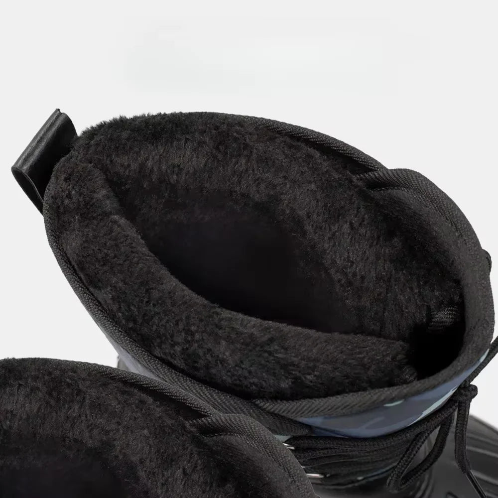 Men's Waterproof Snow Boots | Thickened, Non-Slip & Ideal for Winter Hiking and Fishing