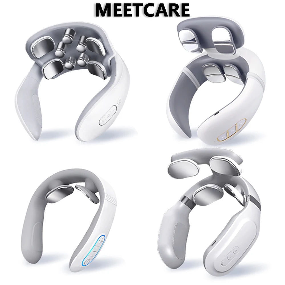 TENS Neck Massager – Wireless Muscle Stimulation | Portable & Rechargeable