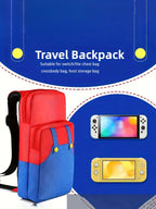 Waterproof Travel Bag for Nintendo Switch | Durable, Adjustable Crossbody Design for Console Accessories & Gaming On-the-Go