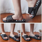 Acupoint Massage Slippers | Unisex Rotating Foot Massagers for Relaxation and Pain Relief