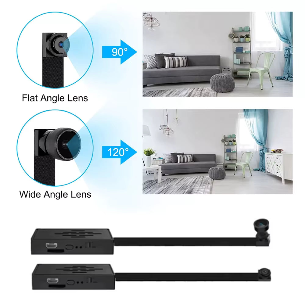 4K Wifi Discret Camera | Motion Detection, Night Vision & Live Feed for Home Security Monitoring