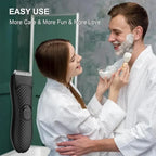 Men's Electric Body Hair Trimmer | Waterproof, Rechargeable & Ideal for Groin, Underarm, and Body Grooming