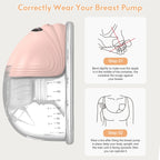 Wearable Electric Breast Pump | Hands-Free, Silent & BPA-Free for Convenient Breastfeeding