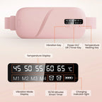 Women's Rechargeable Menstrual Heating Pad | Adjustable Heat & Vibration for Period Relief at Home