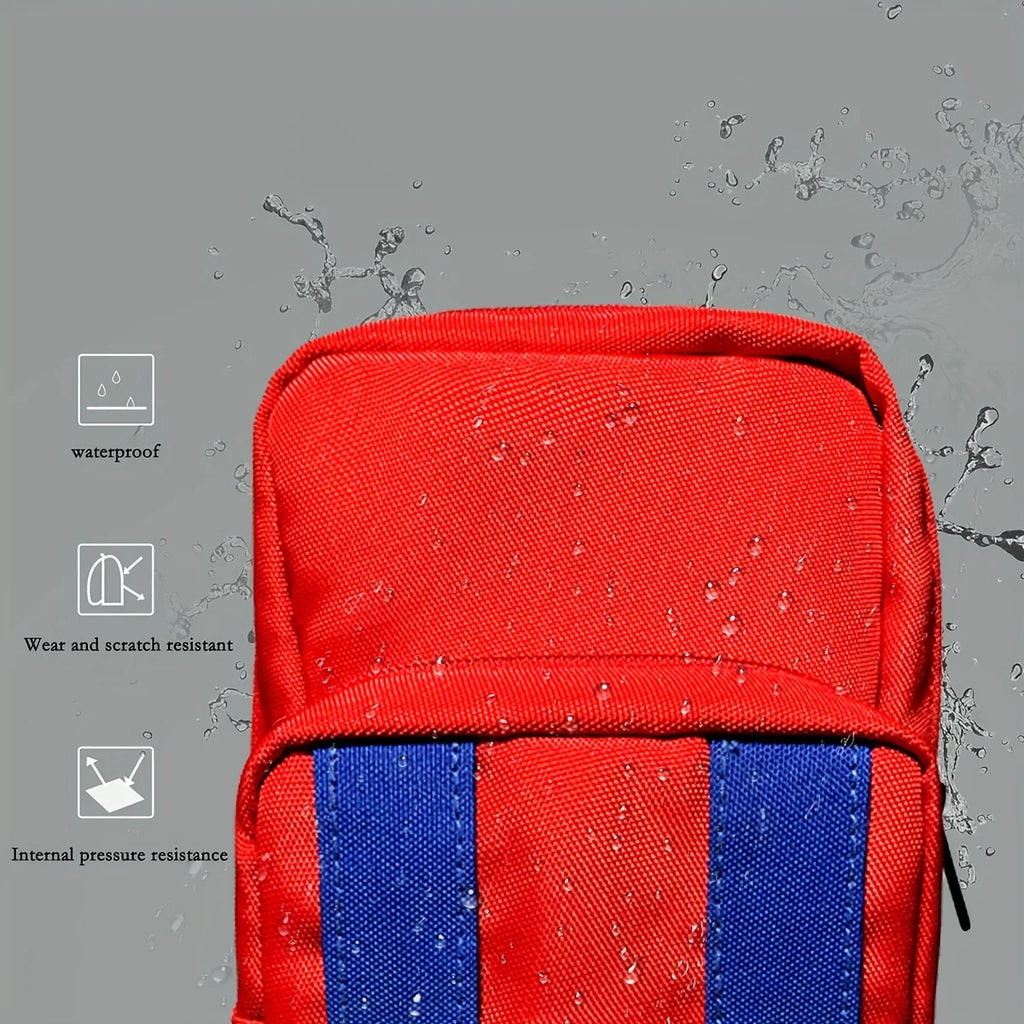 Waterproof Travel Bag for Nintendo Switch | Durable, Adjustable Crossbody Design for Console Accessories & Gaming On-the-Go