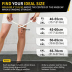 Plus Size Knee Brace with Stabilizers – Patella Support | Comfortable Fit
